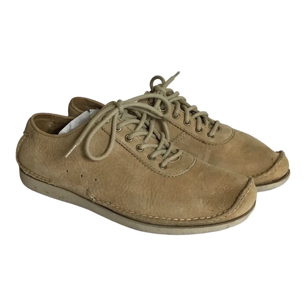 Dexter Men’s  Shoes Tan Leather  Comfort Tie up Shoes  Size 9M EUC Gorpcore